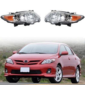 LABLT Replacement Headlights for 2011-2013 Corolla