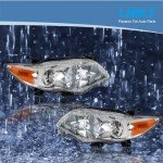 LABLT Replacement Headlights for 2011-2013 Corolla
