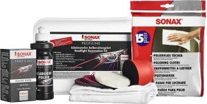 SONAX Headlight Restoration Kit for Clear Lights