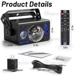 LED Disco Ball Light with Remote for Parties