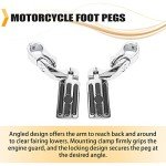 Motorcycle Highway Footpegs with Quick Clamps