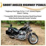 Motorcycle Highway Footpegs with Quick Clamps