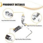 Motorcycle Highway Footpegs with Quick Clamps