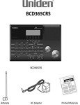 Uniden 500 Channel Radio Scanner with Weather Alert