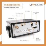 Uniden SDS200 Bundle: Police Scanner & Accessories