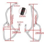 Yamaha Tracer 9 GT Crash Protection Side Bars