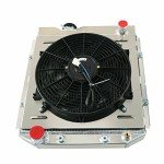 Alloyworks Aluminum Radiator with Fan for Mustangs