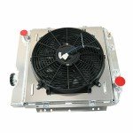 Alloyworks Aluminum Radiator with Fan for Mustangs