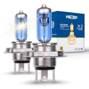55W/60W H4 Halogen Headlight Bulbs - Pack of 2