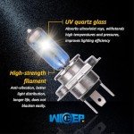 55W/60W H4 Halogen Headlight Bulbs - Pack of 2