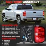 SHINEHOME Tail Light Assembly for Chevy/GMC Trucks