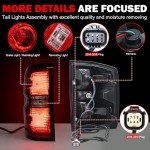 SHINEHOME Tail Light Assembly for Chevy/GMC Trucks