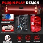 SHINEHOME Tail Light Assembly for Chevy/GMC Trucks