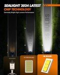 SEALIGHT 9007 36000LM Cool White Bulbs – Pack of 2