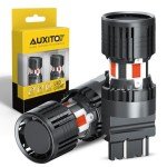 AUXITO LED Red Bulbs with Built-in Resistor, 2-Pack