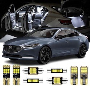 Mazda 6 LED Interior Light Kit - 14 Pieces