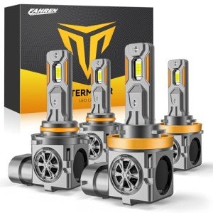 High-Performance 9005 H11 Light Bulb Combo