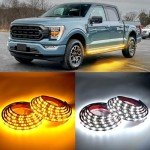 GOOACC 70 Inch Truck LED Running Board Lights