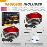 GOOACC 70 Inch Truck LED Running Board Lights