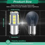 Alopee 12-Pack White LED Bulbs for Cars