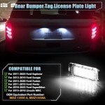 VANKUB LED License Plate Lights - Ford Models