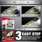 XPERTCHEMY Headlight Restoration Kit for Clear Lights