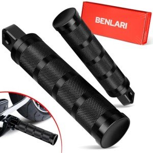 Benlari CNC Aluminum Motorcycle Foot Pegs for Harley