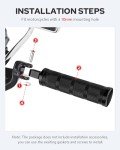 Benlari CNC Aluminum Motorcycle Foot Pegs for Harley
