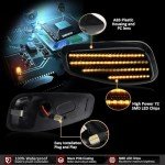 Smoked Lens LED Side Marker Lights for Jeep Renegade