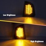 Amber LED Turn Signal Lights for Kenworth Trucks