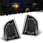 Amber LED Turn Signal Lights for Kenworth Trucks
