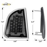 Amber LED Turn Signal Lights for Kenworth Trucks