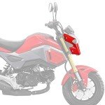 Mokuo Black Headlight Side Panel for Honda Grom