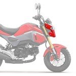 Mokuo Carbon Fiber Blinker Holder for Honda Grom