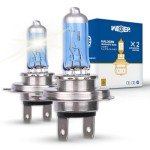 H7 Halogen Headlight Bulbs - Pack of 2