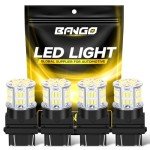 BANGO 3157 LED Bulbs - Super Bright Xenon White