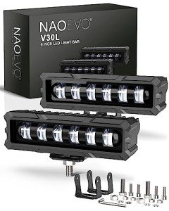 NAOEVO 6" LED Light Bar for Trucks and Cars