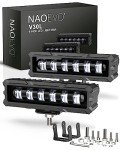 NAOEVO 6" LED Light Bar for Trucks and Cars