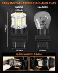 BANGO 3157 LED Bulbs - Super Bright Xenon White
