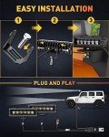 NAOEVO 6" LED Light Bar for Trucks and Cars