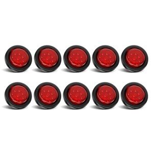 10Pack Red LED Trailer Side Marker Lights 2