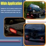 VINAUO 6” Oval Trailer Tail Lights with Brackets