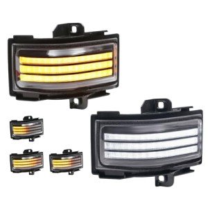 LUDARM LED Side Mirror Marker Lights for Ford