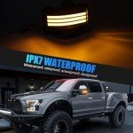 LUDARM LED Side Mirror Marker Lights for Ford