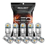 SEALIGHT 194 LED Bulbs - 2700K Amber Pack of 10