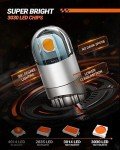 SEALIGHT 194 LED Bulbs - 2700K Amber Pack of 10