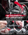 KEMIMOTO Adjustable Highway Pegs with Heel Rests