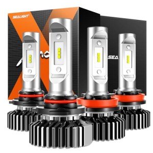 SEALIGHT Super Bright 9005 & H11 Fog Bulbs