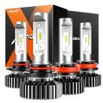 SEALIGHT Super Bright 9005 & H11 Fog Bulbs