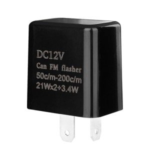 10-Pack 12V Adjustable LED Flasher Relay